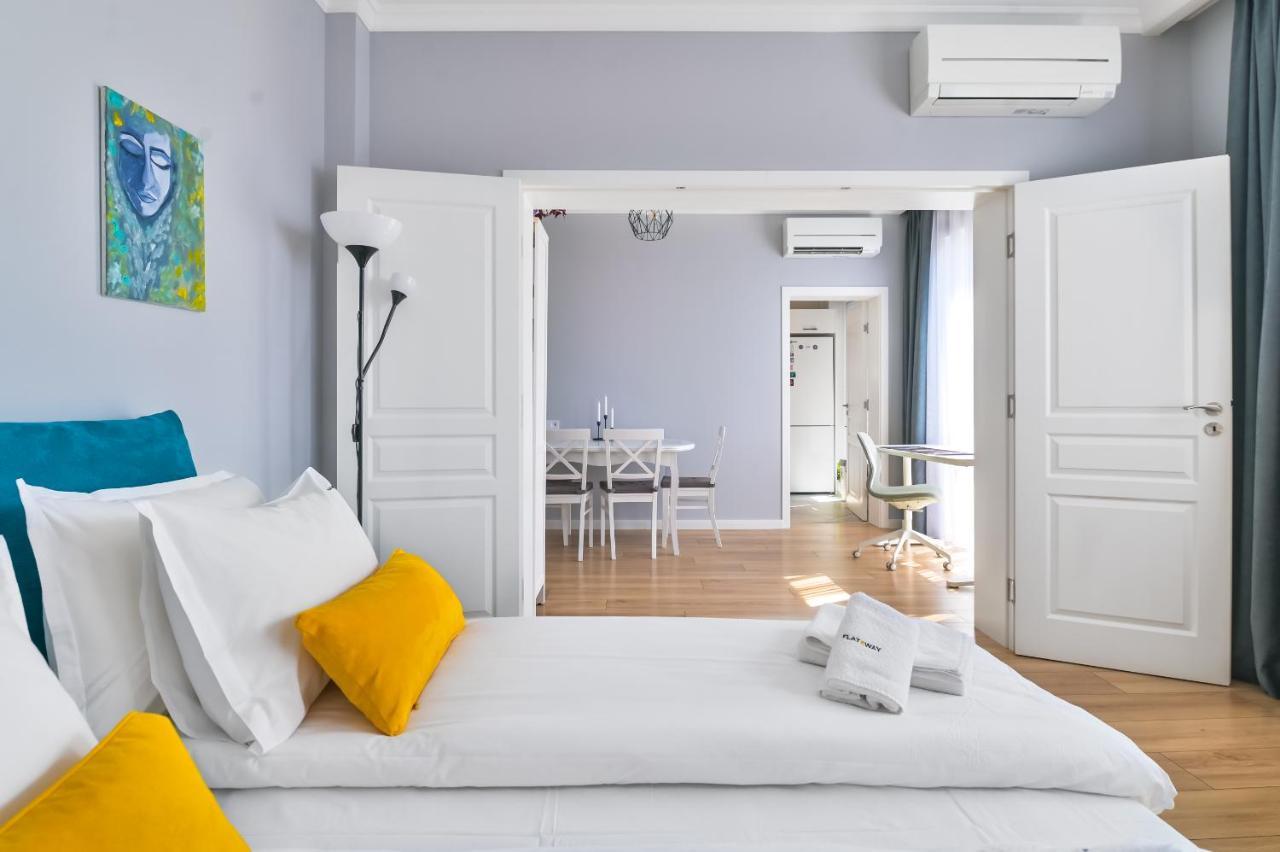 - The Blue - 1bd With Artistic Interior Design By Flat Mаnager סופיה