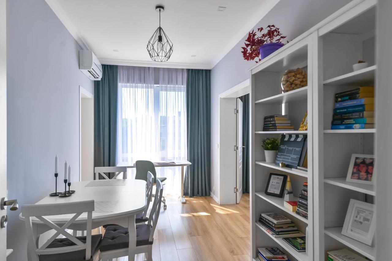 - The Blue - 1bd With Artistic Interior Design By Flat Mаnager Apartment *