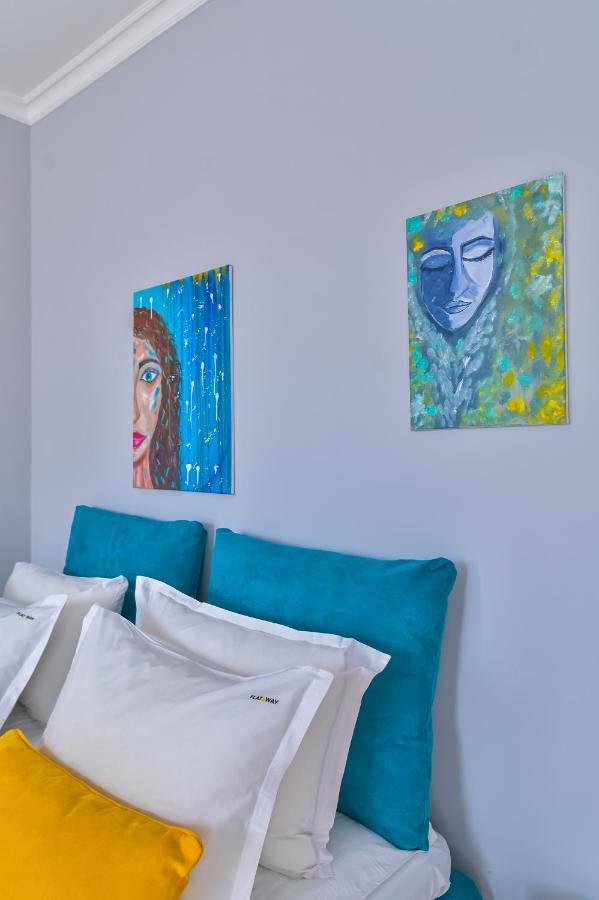 דירה - The Blue - 1bd With Artistic Interior Design By Flat Mаnager